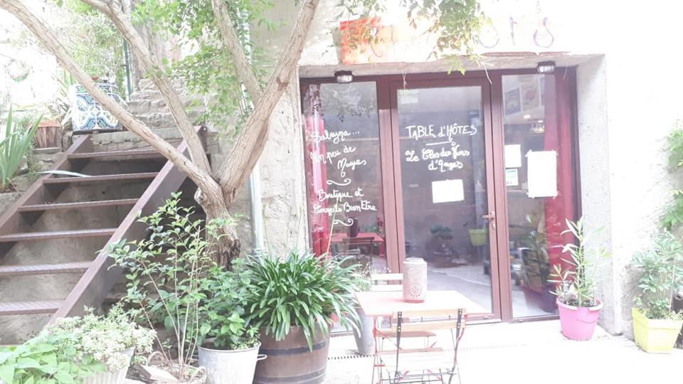Chambre D'Hote Au Jardin Le Clos Des Vins D'Anges Saint-Pierre-des-Champs Eksteriør billede